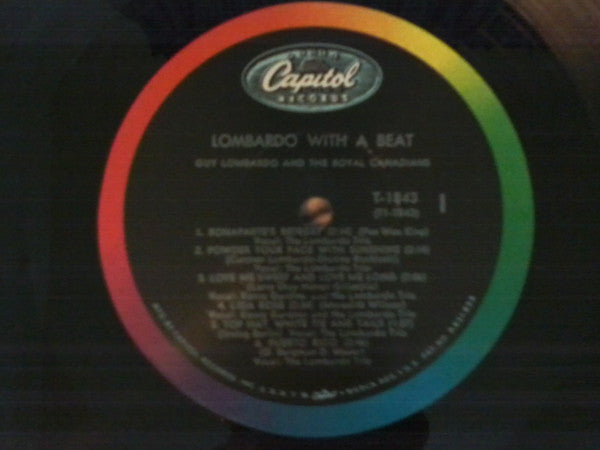 Guy Lombardo And His Royal Canadians : Lombardo With A Beat (LP, Mono)