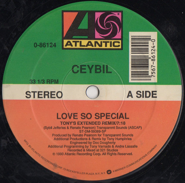 Ceybil Jefferies : Love So Special (12")
