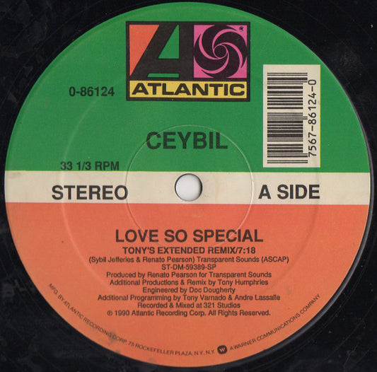 Ceybil Jefferies : Love So Special (12")