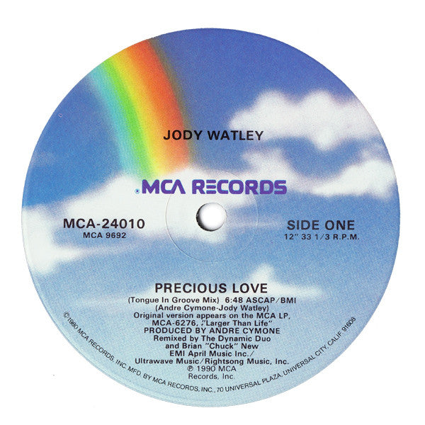 Jody Watley : Precious Love (Extended Version) (12", Single)