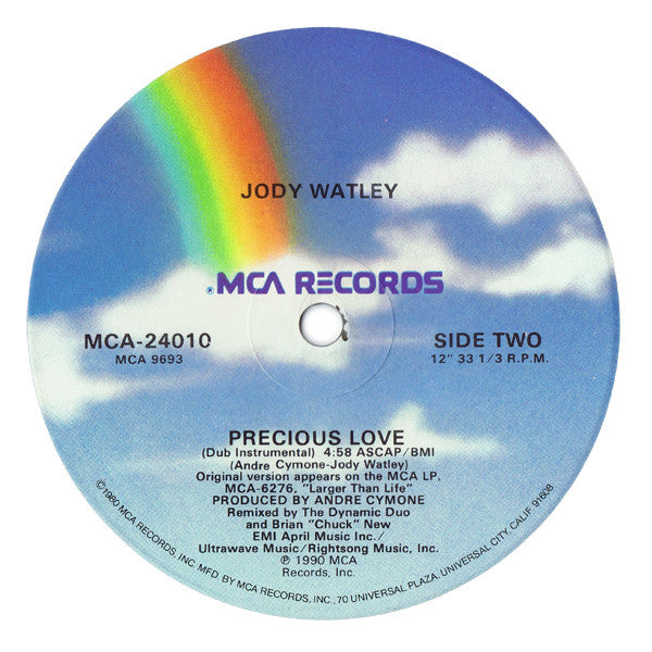 Jody Watley : Precious Love (Extended Version) (12", Single)
