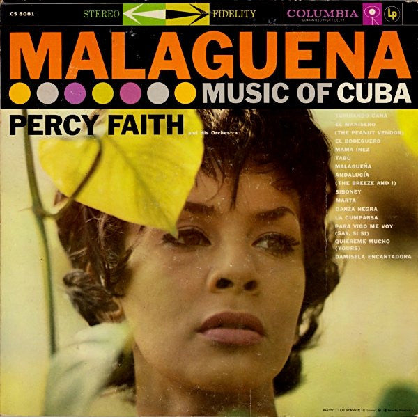 Percy Faith & His Orchestra : Malagueña (Music Of Cuba) (LP, Album, Pit)