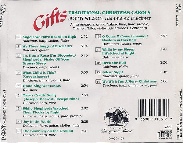 Joemy Wilson : Gifts (Traditional Christmas Carols) (CD, Album)