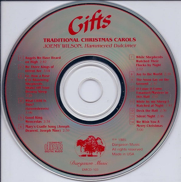 Joemy Wilson : Gifts (Traditional Christmas Carols) (CD, Album)