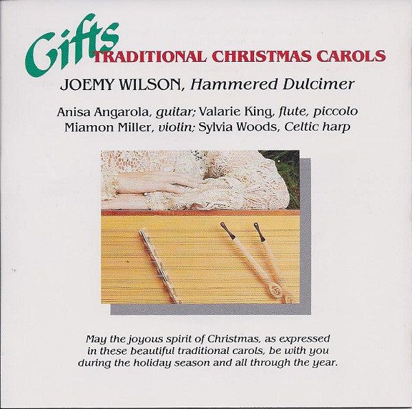 Joemy Wilson : Gifts (Traditional Christmas Carols) (CD, Album)