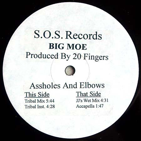 Big Moe (2) : Assholes And Elbows (12", W/Lbl, Sti)