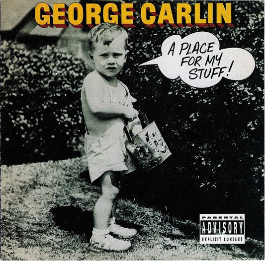 George Carlin : A Place For My Stuff (CD, Album, RE)