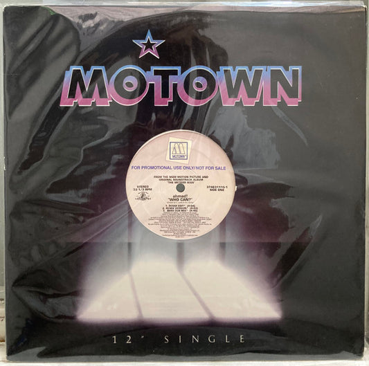 Ahmad (2) : Who Can? (12", Promo)