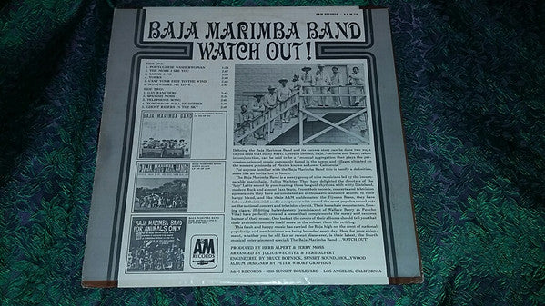Baja Marimba Band : Watch Out (LP, Ter)