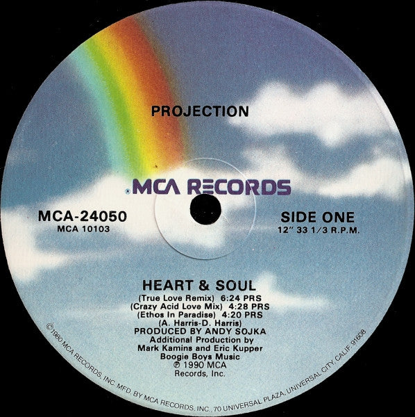Projection : Heart & Soul (12", Single)