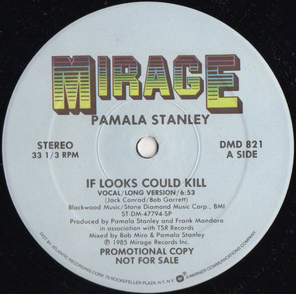 Pamala Stanley : If Looks Could Kill (12", Promo, AR )