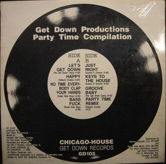 Get Down Productions : Party Time Compilation (LP, Comp)