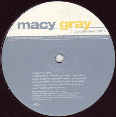 Macy Gray : Sexual Revolution (12", Promo)