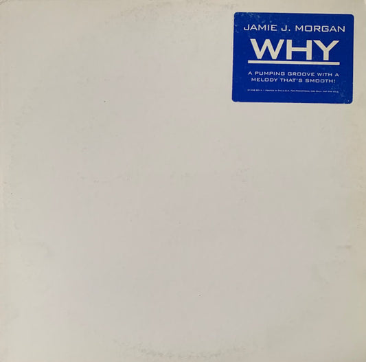 Jamie J. Morgan : Why (12", Promo)