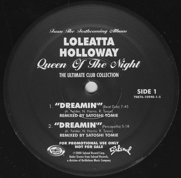 Loleatta Holloway : Dreamin' (12", Promo)