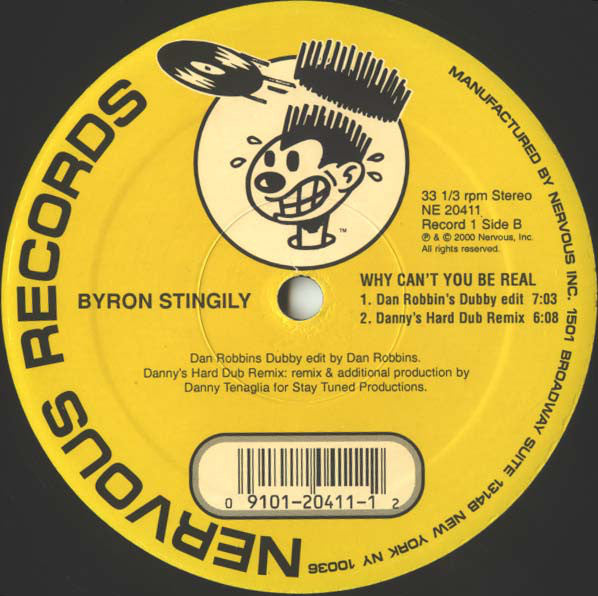 Byron Stingily : Why Can't You Be Real (2x12")