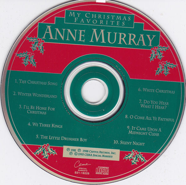 Anne Murray : My Christmas Favorites (CD, Comp, RE)