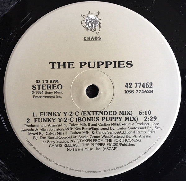 The Puppies : Funky Y-2-C (12")