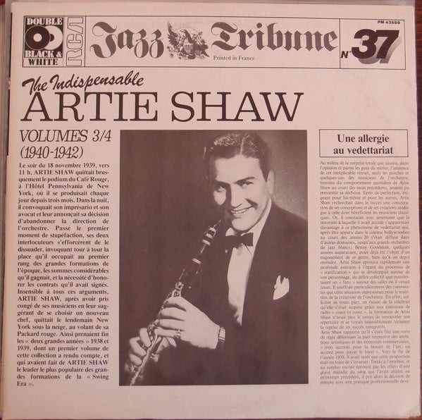 Artie Shaw : The Indispensable Artie Shaw Volumes 3/4 (2xLP, Comp, Gat)