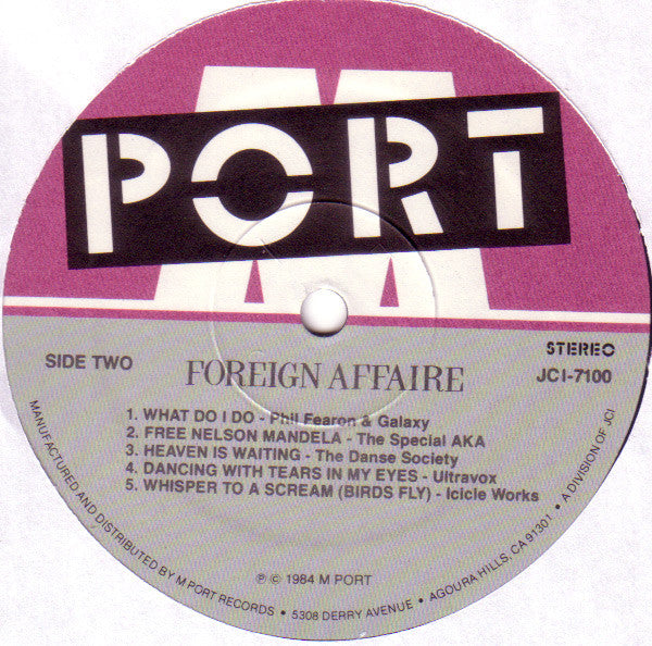 Various : Foreign Affaire (LP, Comp, P/Mixed)