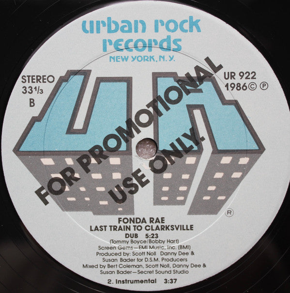 Fonda Rae : Last Train To Clarksville (12")