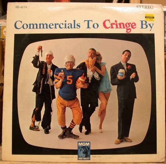 Jack Fox : Commercials To Cringe By (LP, Album)