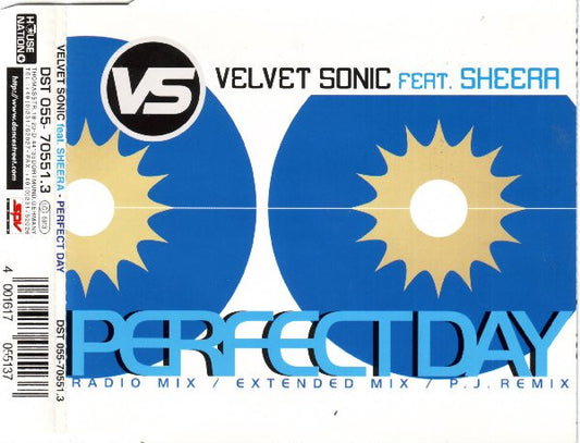 Velvet Sonic Feat. Sheera : Perfect Day (CD, Maxi)