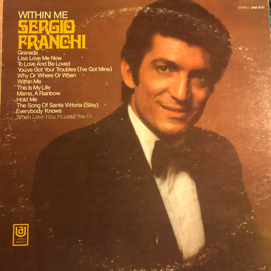 Sergio Franchi : Within Me (LP, Album)