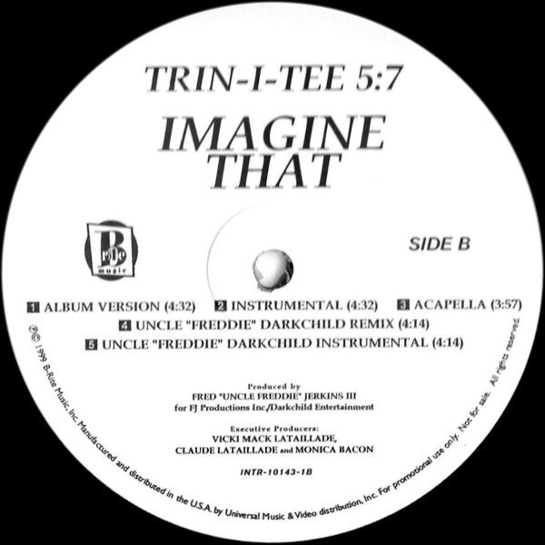 Trin-i-tee 5:7 : Imagine That (12", Promo)