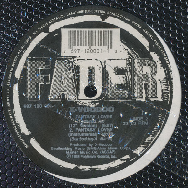 X-Voodoo : Physicality / Fantasy Lover (12")