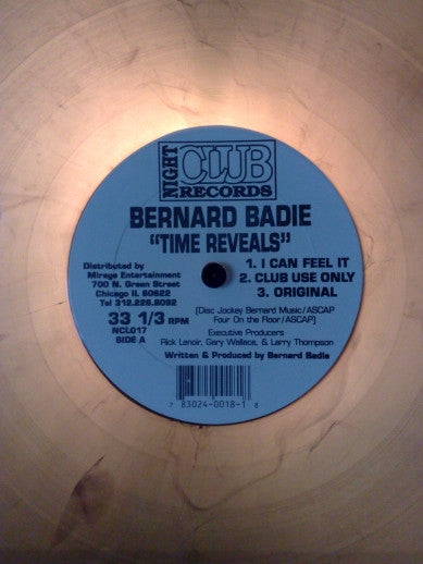 Bernard Badie : Time Reveals (12")