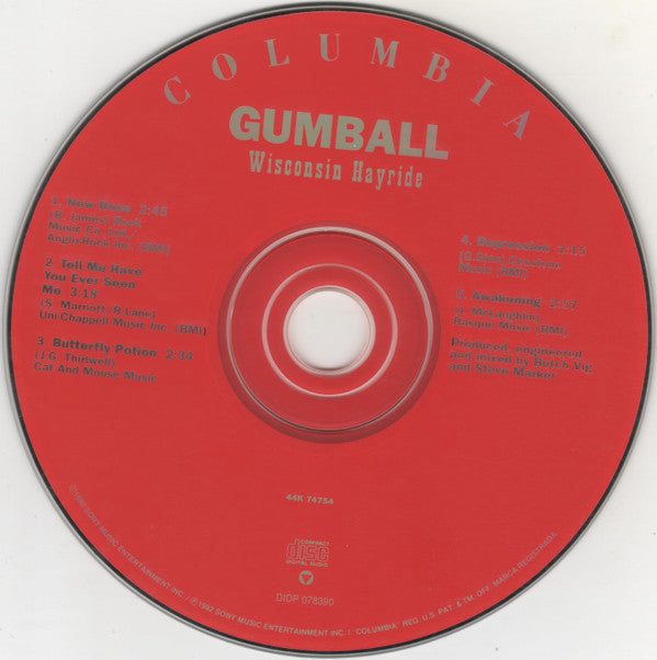 Gumball (2) : Wisconsin Hayride (CD)