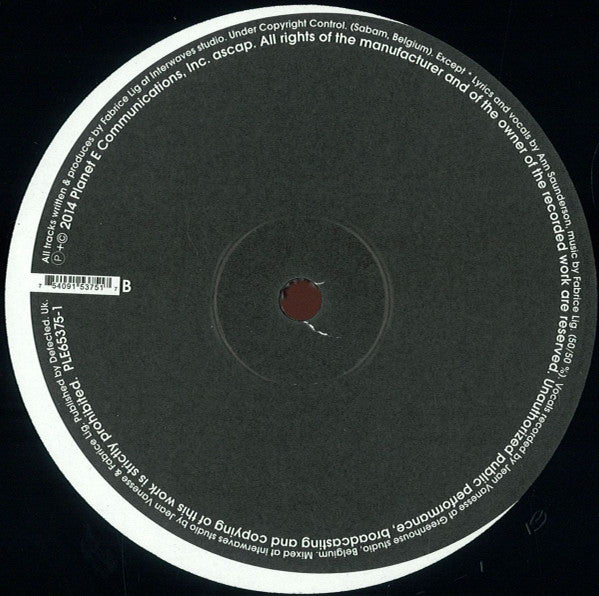 Fabrice Lig : No Judgment (12", Maxi)