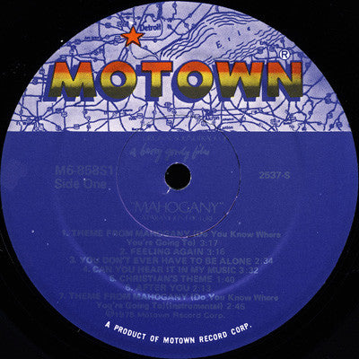 Michael Masser : Mahogany (The Original Soundtrack) (LP, Album)