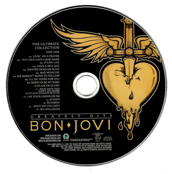 Bon Jovi : Greatest Hits: The Ultimate Collection (2xCD, Comp, Tri)