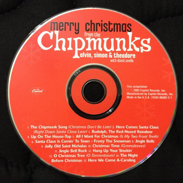The Chipmunks : Merry Christmas From The Chipmunks (CD, Album)