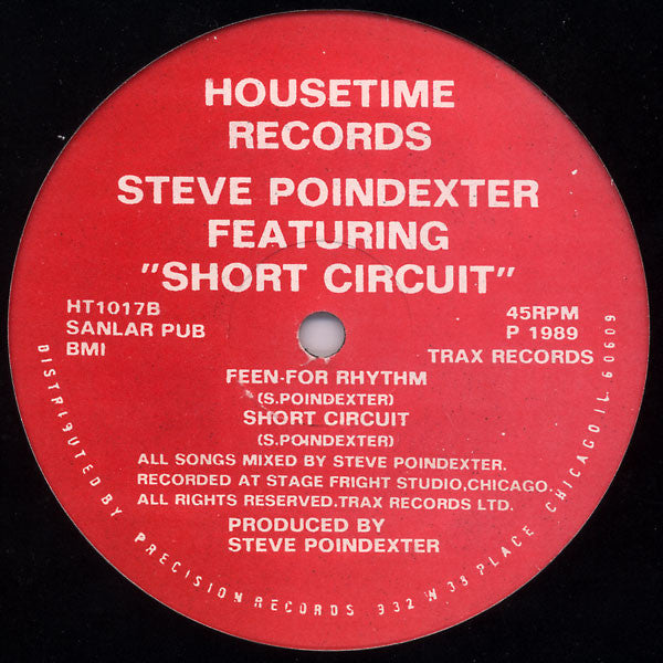 Steve Poindexter : Short Circuit (12")