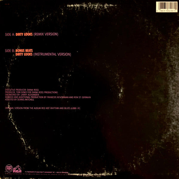 Diana Ross : Dirty Looks (12")