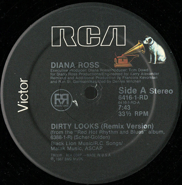 Diana Ross : Dirty Looks (12")