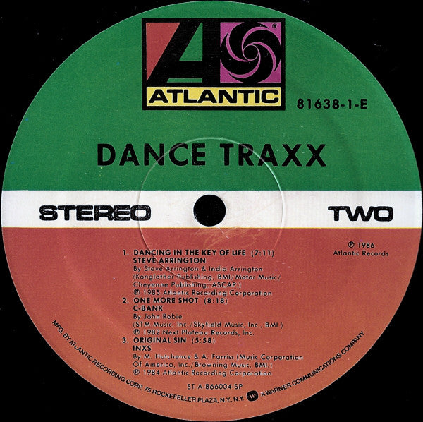 Various : Dance Traxx (2xLP, Comp)