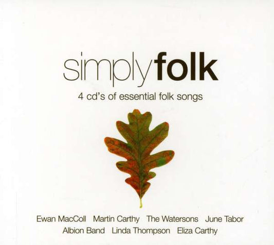 Various : Simply Folk (4xCD, Comp + Box)