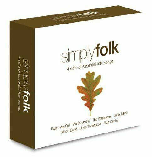 Various : Simply Folk (4xCD, Comp + Box)