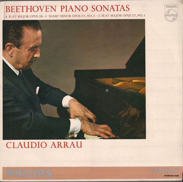 Ludwig van Beethoven, Claudio Arrau : Beethoven Piano Sonatas (LP, Mono)