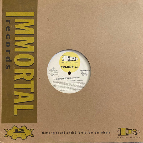 Volume 10 : Sunbeams (12", Promo, Tra)