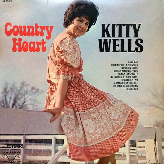 Kitty Wells : Country Heart (LP, Comp)