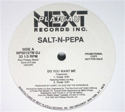 Salt 'N' Pepa Featuring Hurby Luv Bug : Do You Want Me (Remix) (12", Promo)