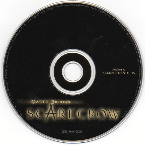 Garth Brooks : Scarecrow (HDCD, Album)