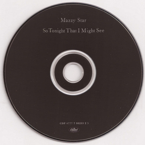 Mazzy Star : So Tonight That I Might See (CD, Album, RP)