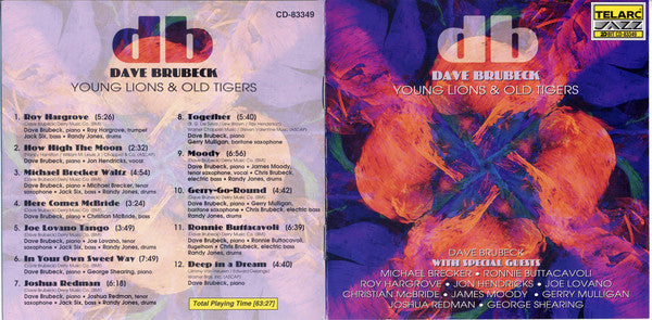 Dave Brubeck : Young Lions & Old Tigers (CD, Album)