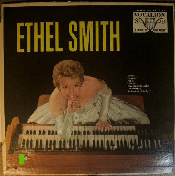 Ethel Smith : Organ Solos (LP, Mono)